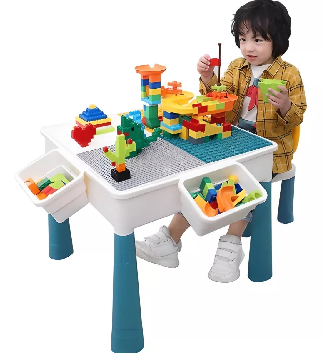 Mesa Legos Juegos De Bloques Infantil